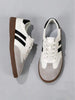 Retro German Military Shoes For Women, Soft-Soled Casual Sneakers. Ideal For Daily Outfits, School And Weekend Outings.